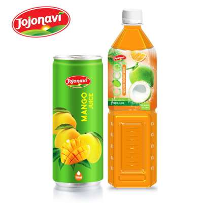 1L JOJONAVI Brand organic coconut water thailand with Orange flavor