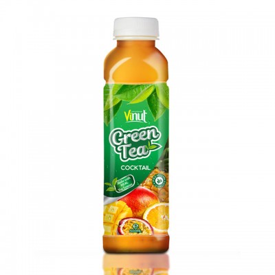 500ml Real Green Tea with Lemon juice in Pet bottle VINUT drink