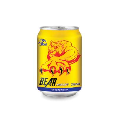 Bear wholesale energy drink can 250ml