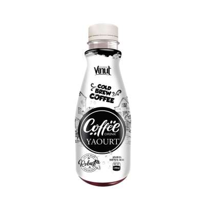 269ml Premium Smoothie Cold Brew Coffee Drink with Strawberry juice